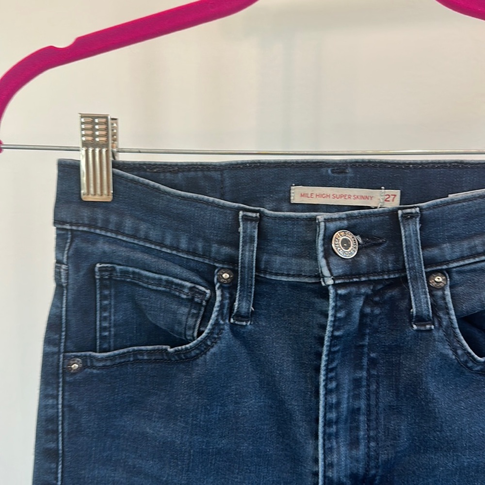 Mile High Super Skinny Jeans by Levi’s